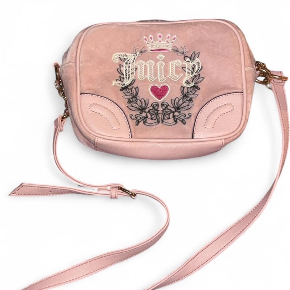 Juicy Couture Blush Pink Crossbody Bag